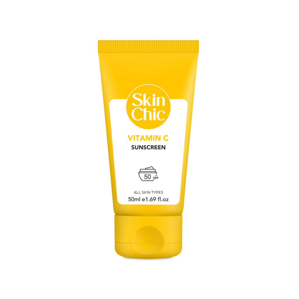 ضد آفتاب ویتامین سی SPF50 اسکین شیک